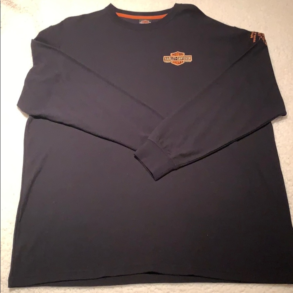 Harley-Davidson long sleeve waffle t-shirt